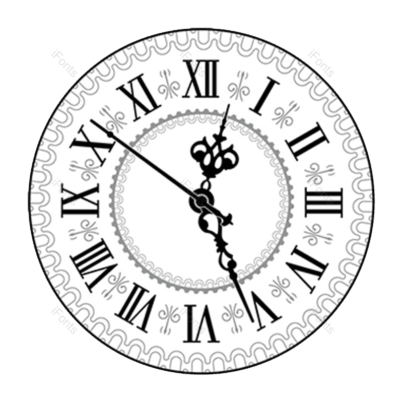 时钟图片,手绘元素元素,钟表PNG,表盘免抠素材